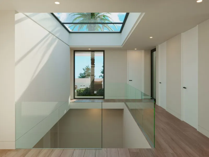 Detached Villa Under Construction in Estepona golf .Costa del Sol.