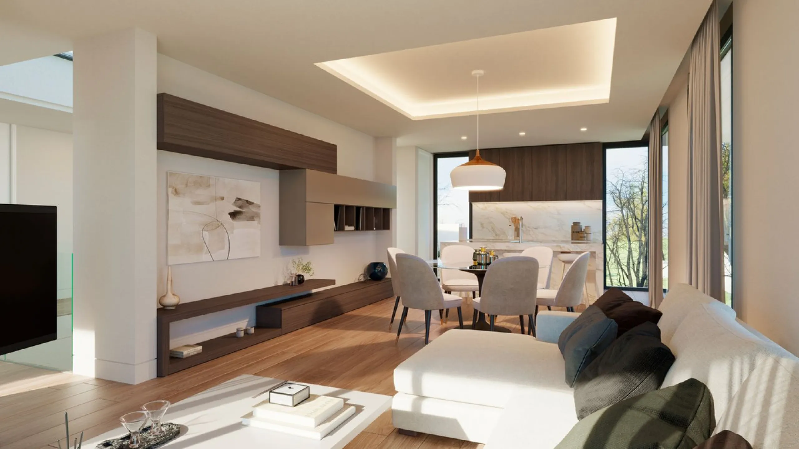 Detached Villa Under Construction in Estepona golf .Costa del Sol.