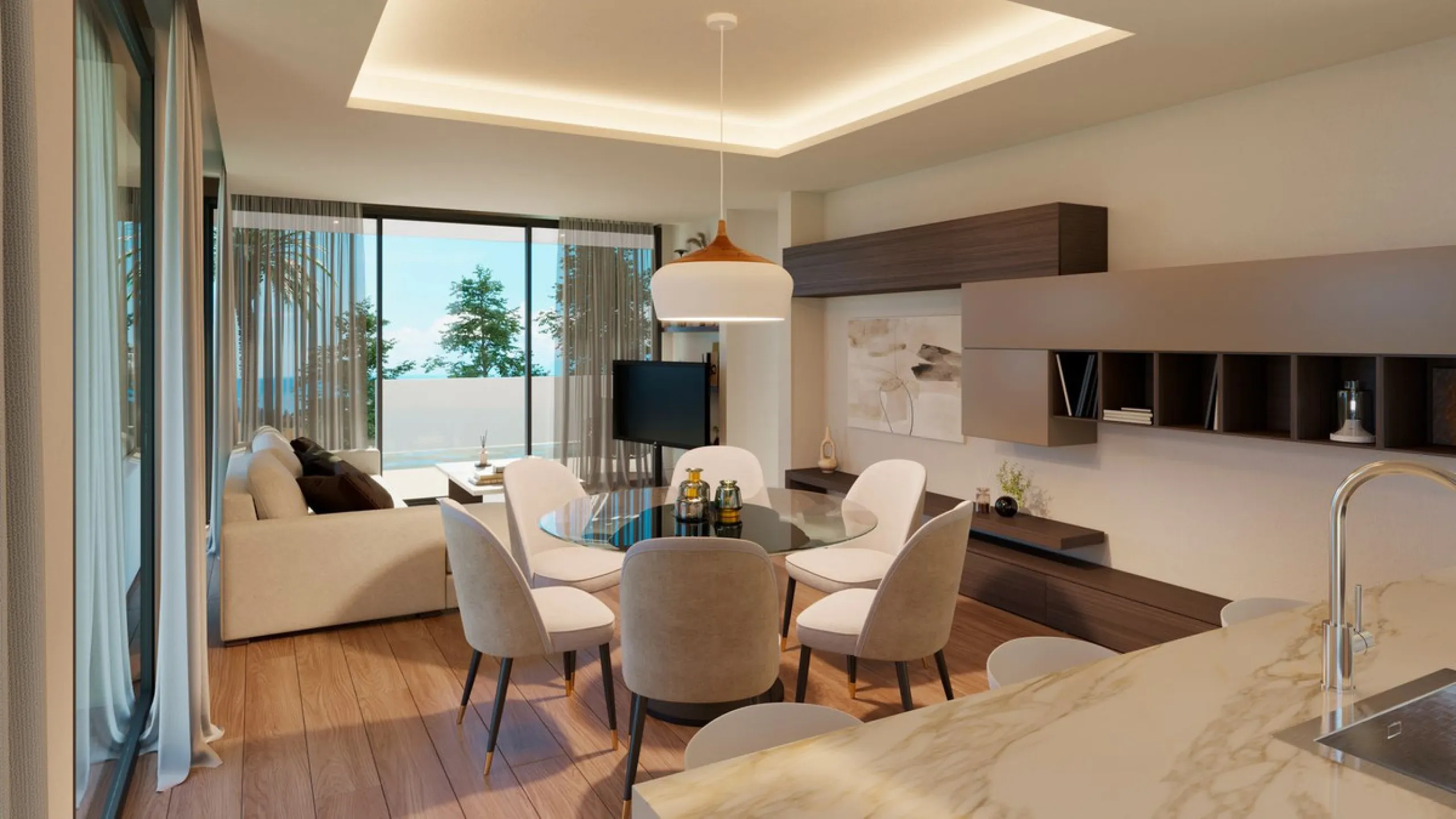 Detached Villa Under Construction in Estepona golf .Costa del Sol.