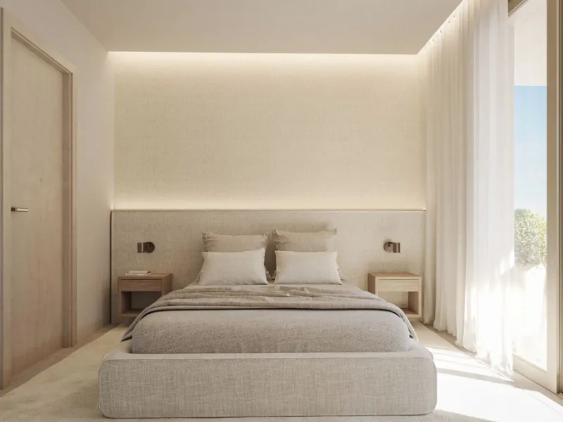 Presenting an extraordinary new construction on the beachfront of Estepona, this south-facing masterpiece epitomizes luxury and elegance. Bathed in natural light throughout the day, this 1 bedroom 1 bathroom apartment offers sweeping, unobstructed views o