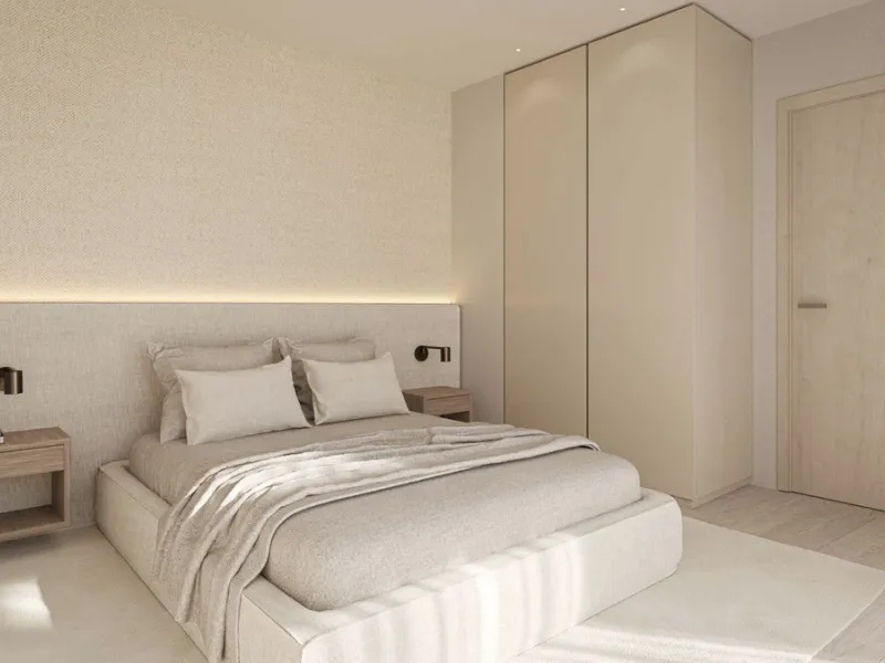 Presenting an extraordinary new construction on the beachfront of Estepona, this south-facing masterpiece epitomizes luxury and elegance. Bathed in natural light throughout the day, this 1 bedroom 1 bathroom apartment offers sweeping, unobstructed views o