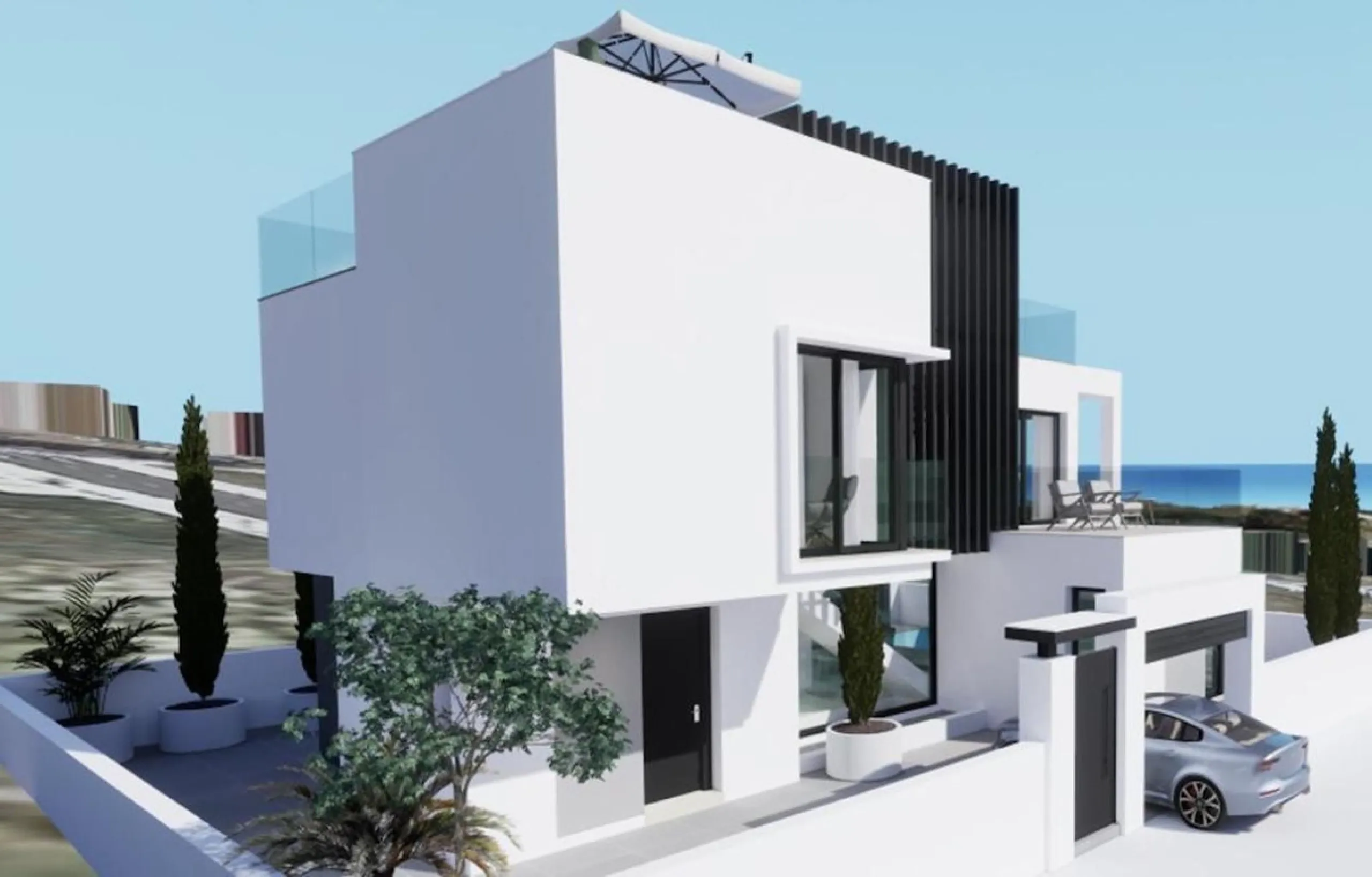 Luxury Detached Villas with Private Pools and Stunning Sea Views