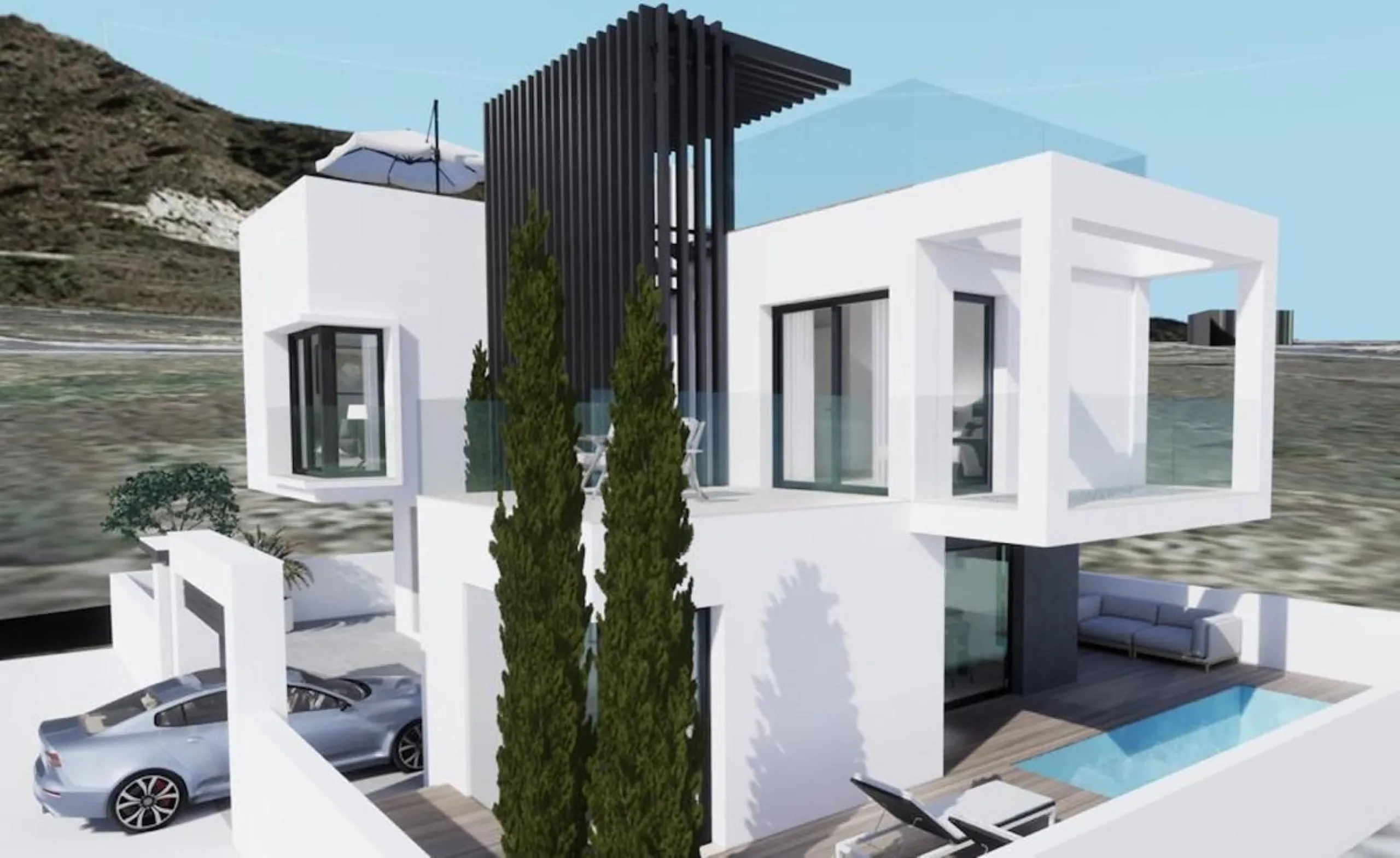 Luxury Detached Villas with Private Pools and Stunning Sea Views
