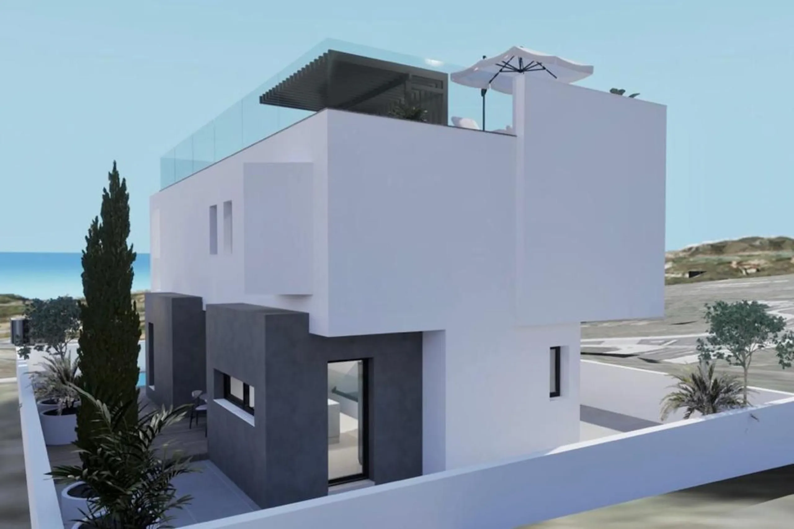 Luxury Detached Villas with Private Pools and Stunning Sea Views