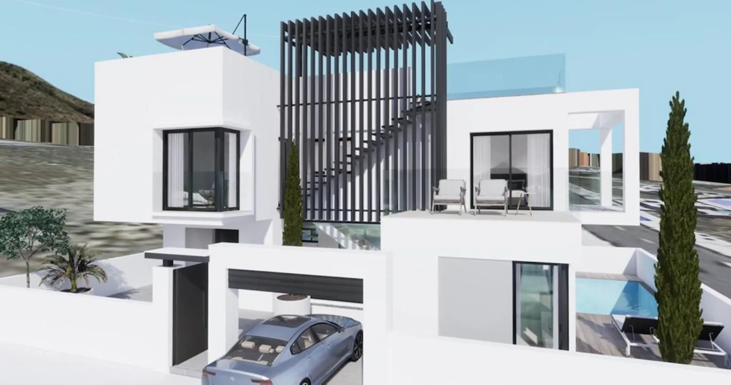 Luxury Detached Villas with Private Pools and Stunning Sea Views