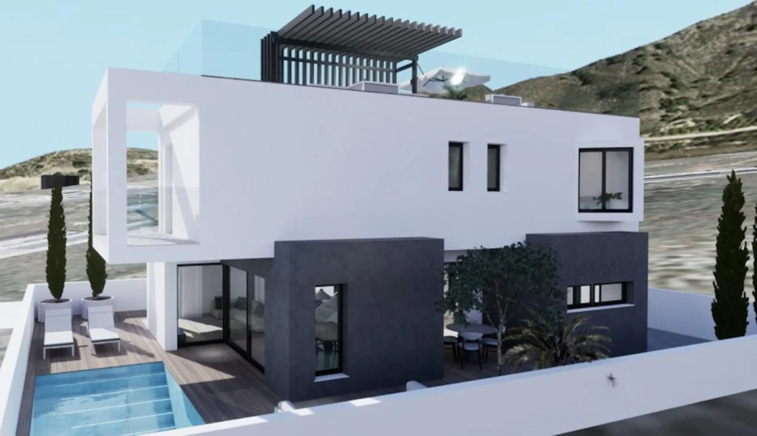 Luxury Detached Villas with Private Pools and Stunning Sea Views