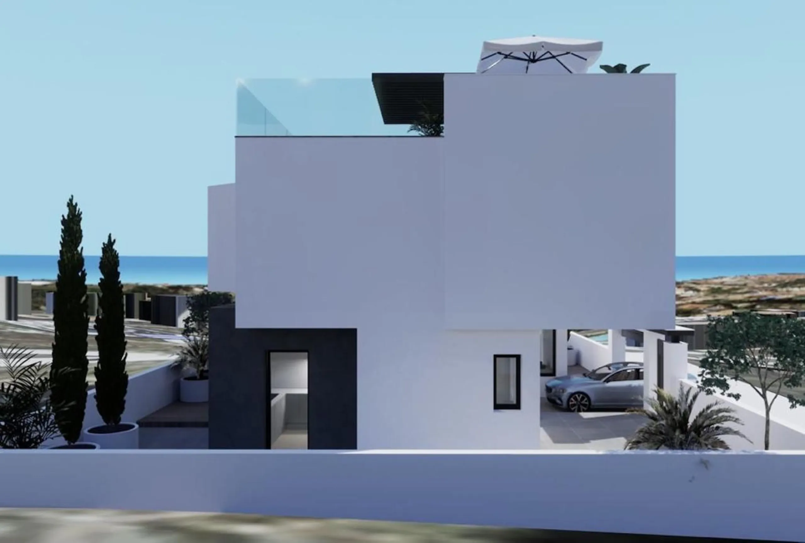 Luxury Detached Villas with Private Pools and Stunning Sea Views