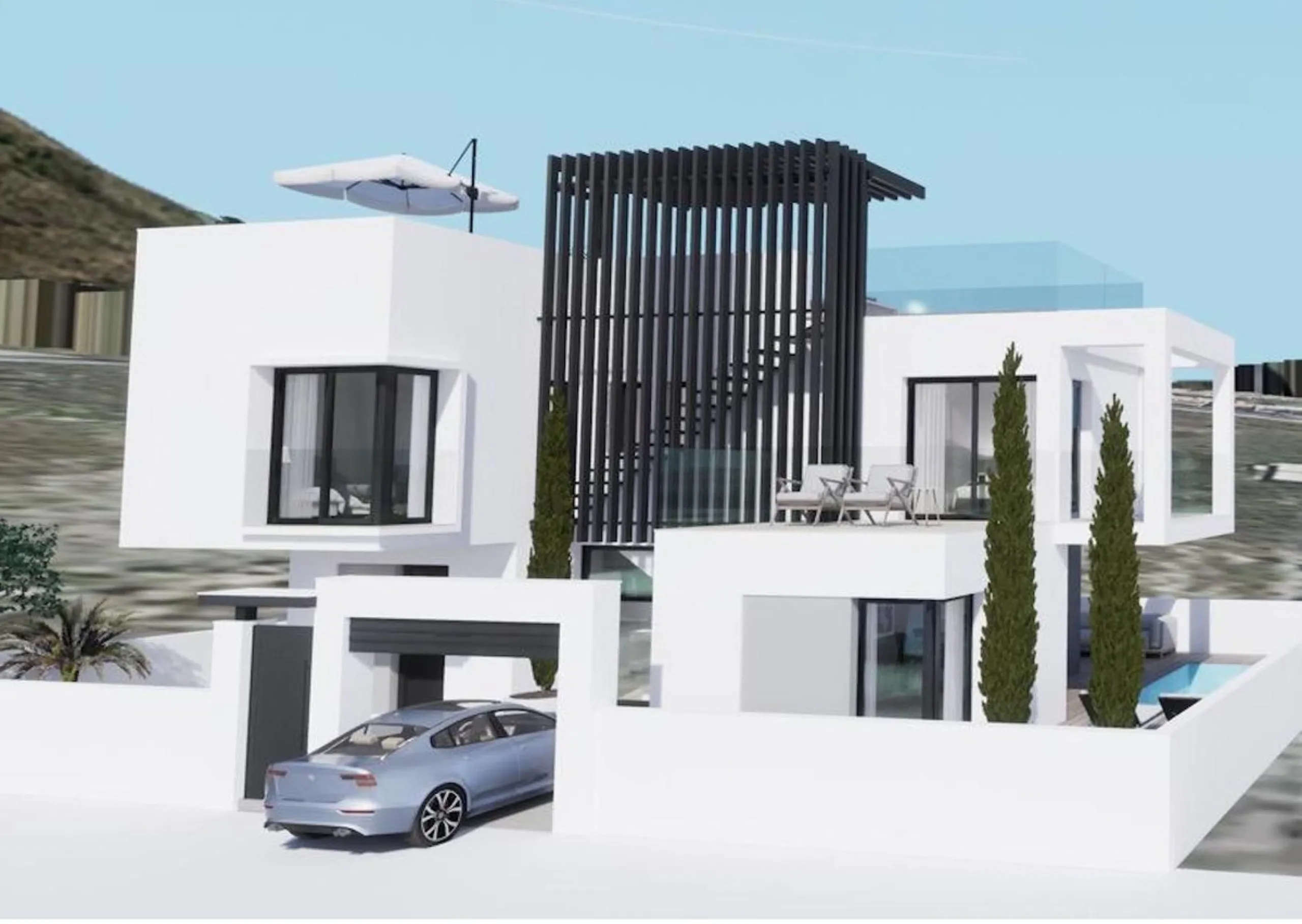 Luxury Detached Villas with Private Pools and Stunning Sea Views
