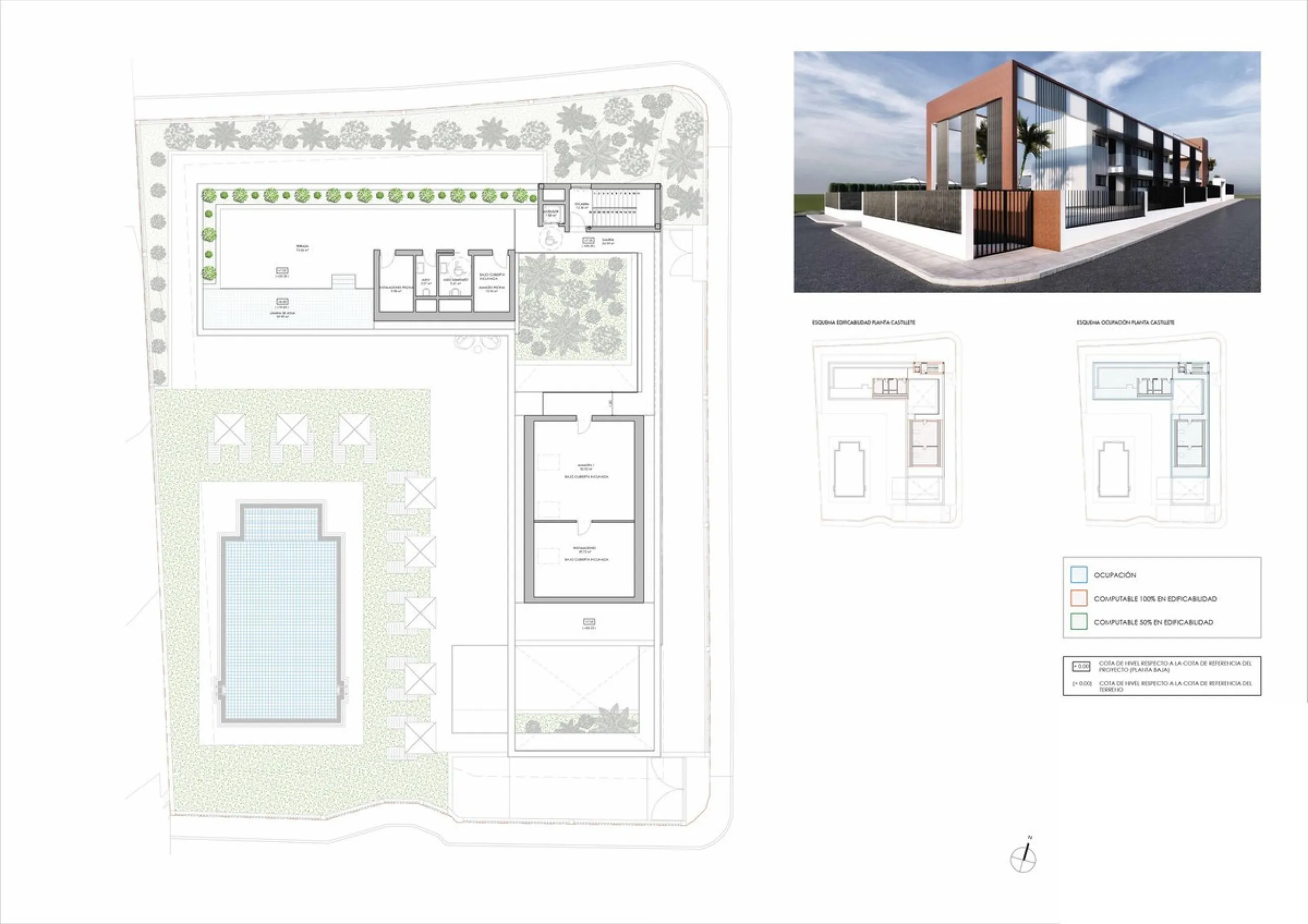 A unique project for an exclusive apartment hotel in Estepona, located on a 1,633 m² plot. It is possible to construct an apartment hotel with an area of 1.197,57 m², featuring 2 floors, 18 apartments, a restaurant, a swimming pool, and a basement. The lo