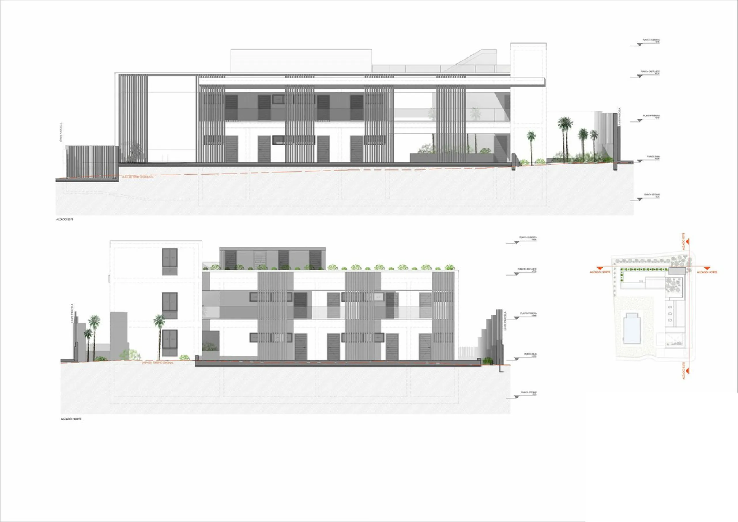 A unique project for an exclusive apartment hotel in Estepona, located on a 1,633 m² plot. It is possible to construct an apartment hotel with an area of 1.197,57 m², featuring 2 floors, 18 apartments, a restaurant, a swimming pool, and a basement. The lo