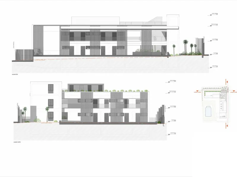 A unique project for an exclusive apartment hotel in Estepona, located on a 1,633 m² plot. It is possible to construct an apartment hotel with an area of 1.197,57 m², featuring 2 floors, 18 apartments, a restaurant, a swimming pool, and a basement. The lo
