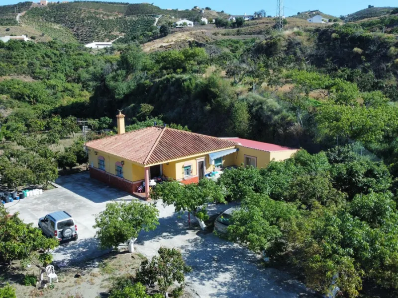 This charming finca is situated in a serene and peaceful location, offering picturesque views of the surrounding landscape. The expansive property boasts 280 magnificent mango trees, 90 stately avocado trees, and several blooming citrus trees, creating a 