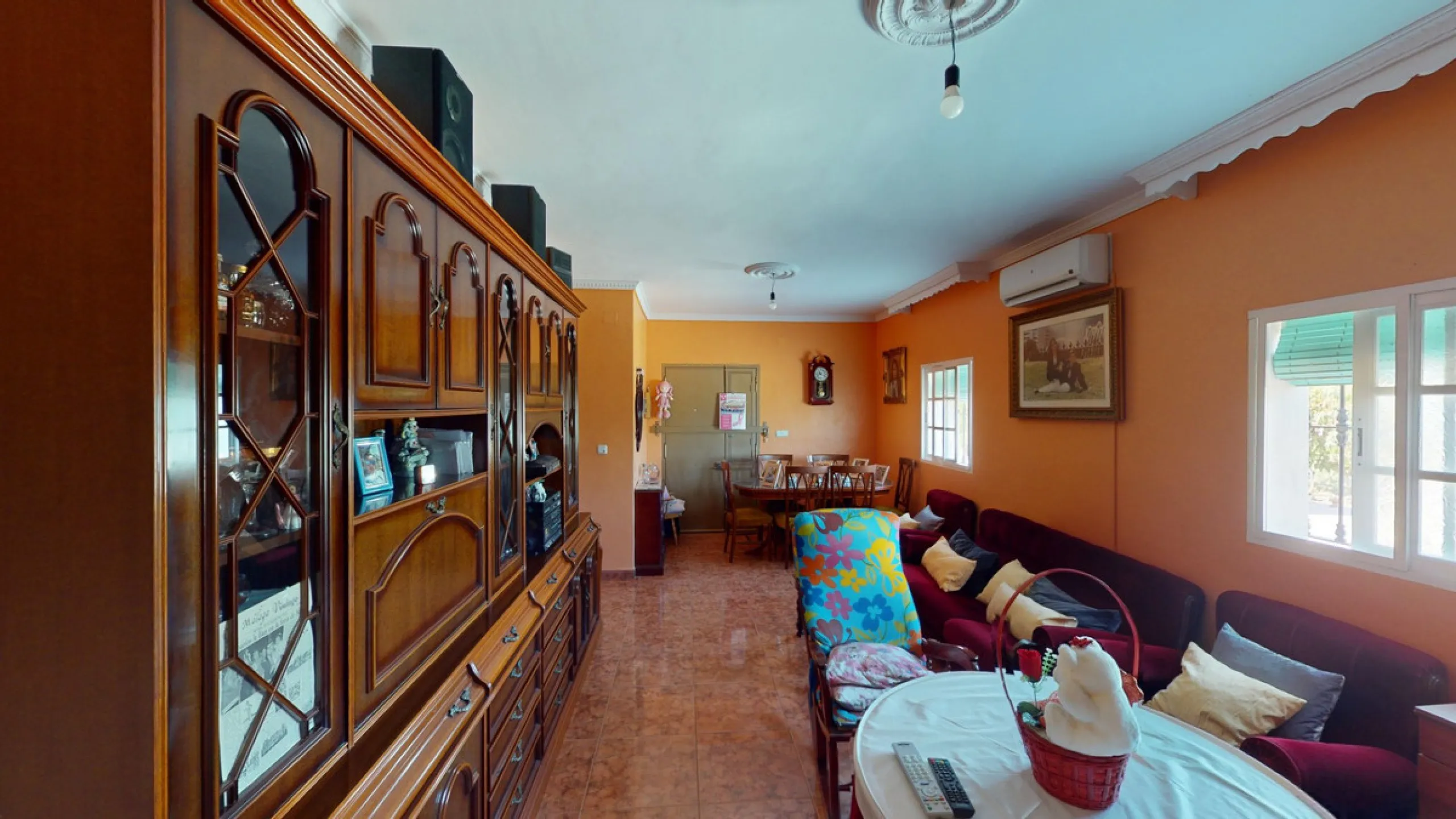 This charming finca is situated in a serene and peaceful location, offering picturesque views of the surrounding landscape. The expansive property boasts 280 magnificent mango trees, 90 stately avocado trees, and several blooming citrus trees, creating a 