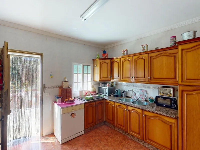 This charming finca is situated in a serene and peaceful location, offering picturesque views of the surrounding landscape. The expansive property boasts 280 magnificent mango trees, 90 stately avocado trees, and several blooming citrus trees, creating a 