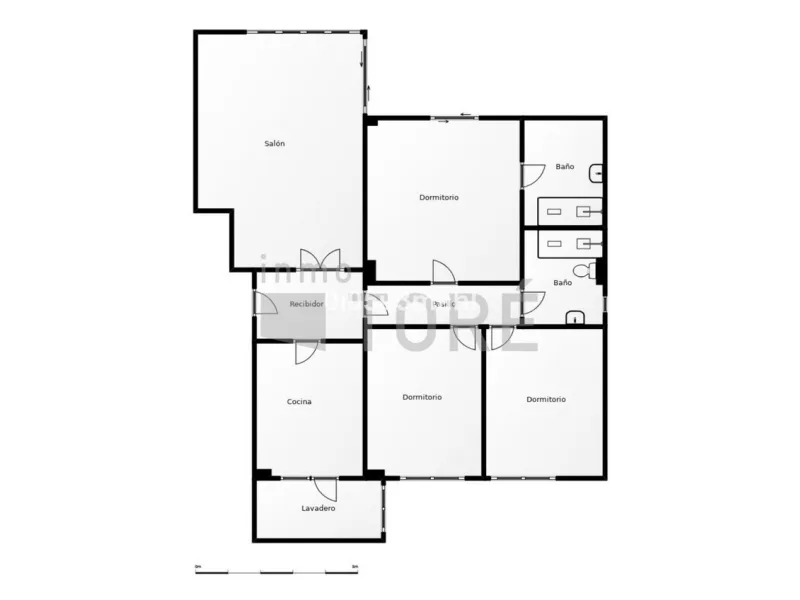 Apartment - Middle Floor Apartment в продаже в Málaga, Málaga. В доме 3 спален и 2 ванных комнат. Площадь дома 144 м²
