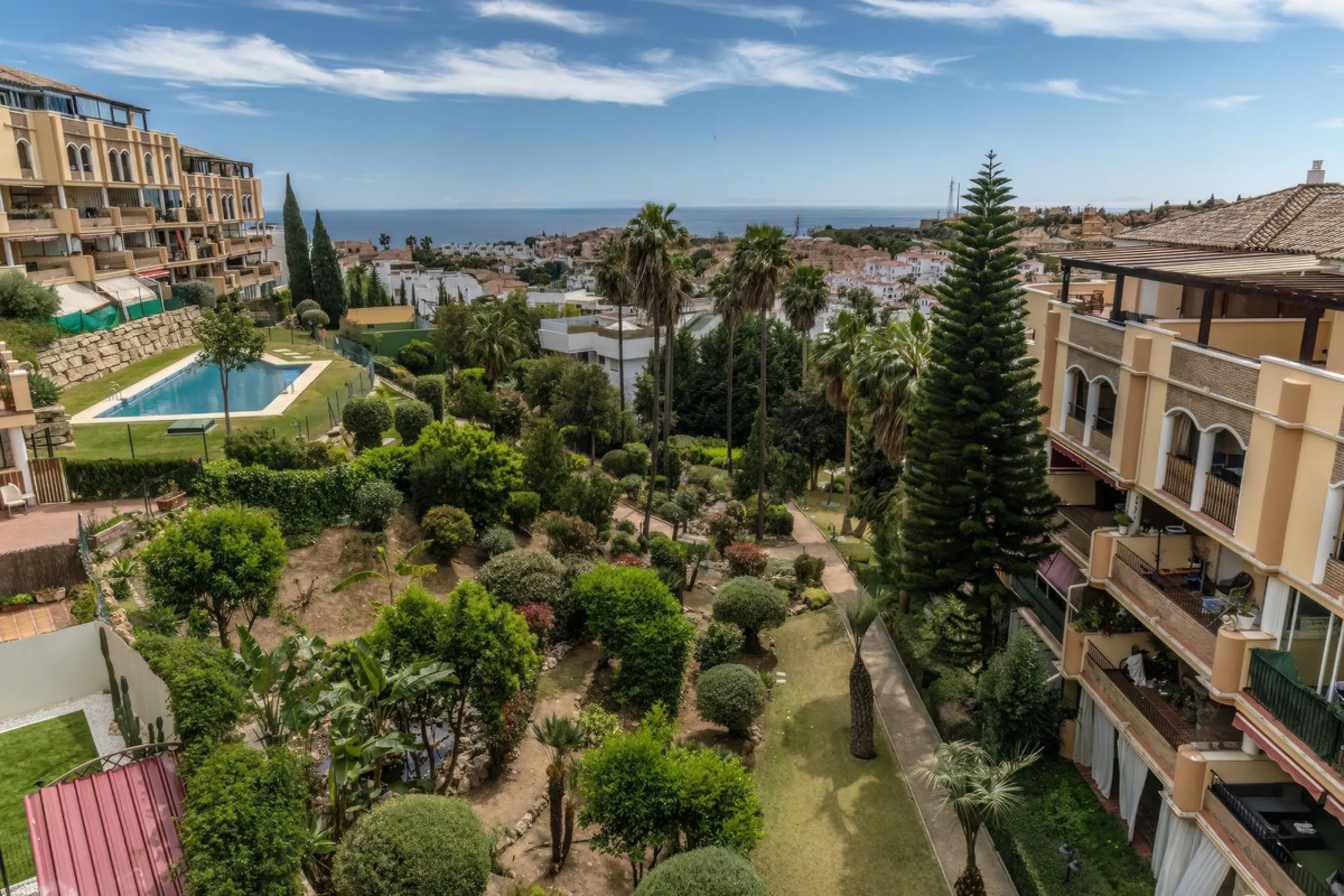 Penthouse with panoramic sea views in Riviera del Sol.