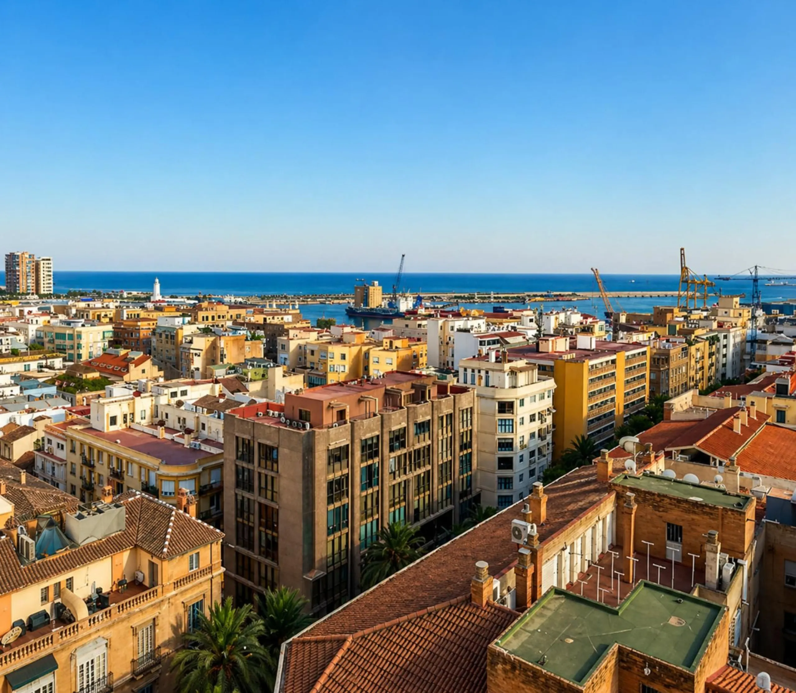 Recently Renovated 1-Bedroom Apartment with Stunning City, Sea, and Port Views