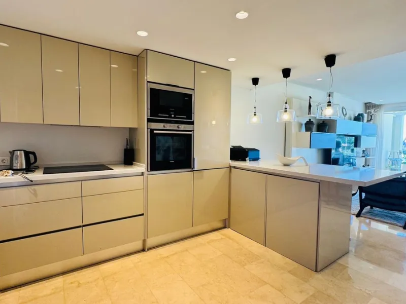 Reduced Frontline beach apartment for sale in Elviria, Marbella.