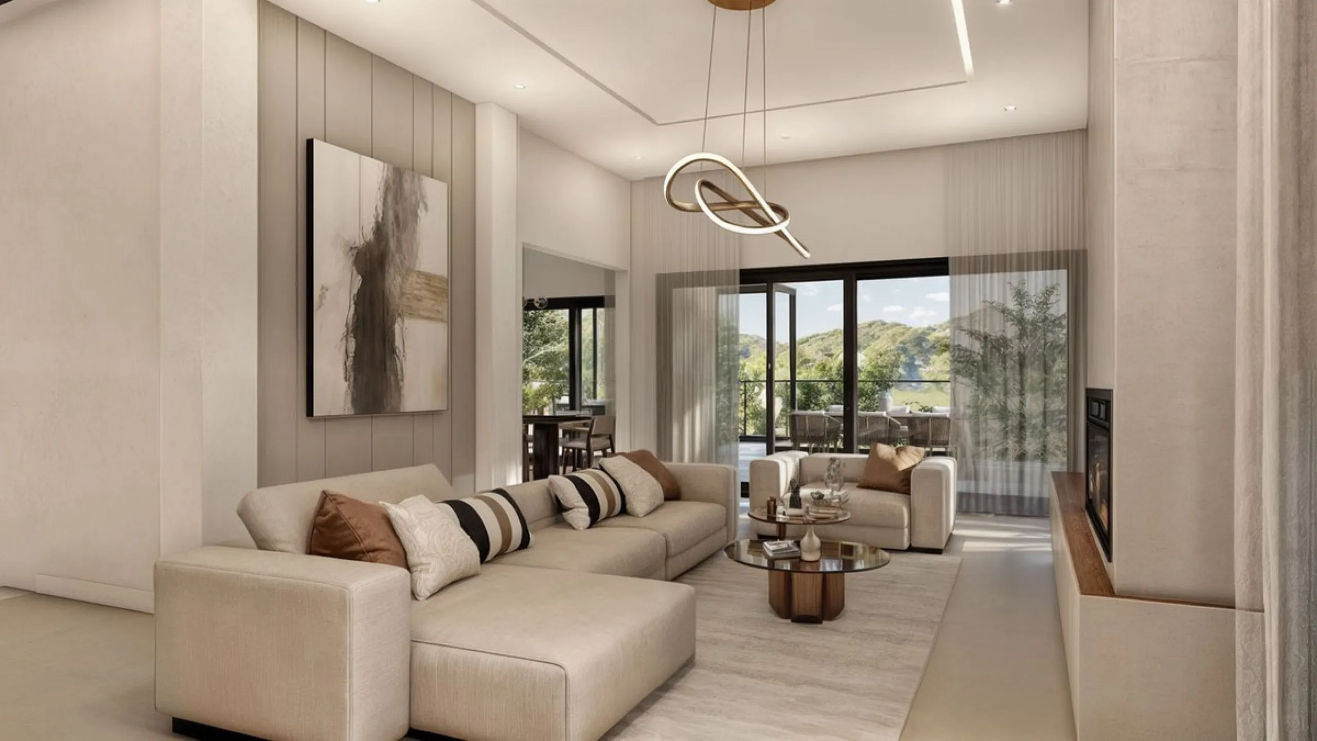 For sale: Plot with approved project and license in the prestigious urbanization of Lagarejo, a privileged enclave known for its tranquility and natural beauty.