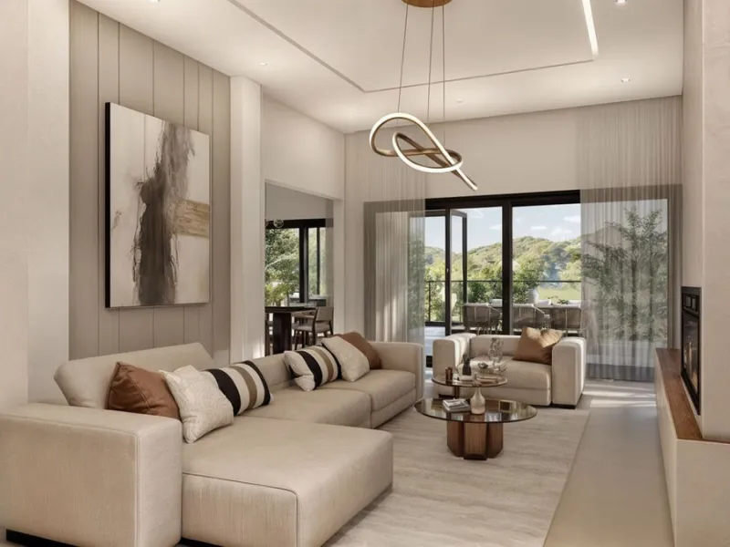 For sale: Plot with approved project and license in the prestigious urbanization of Lagarejo, a privileged enclave known for its tranquility and natural beauty.