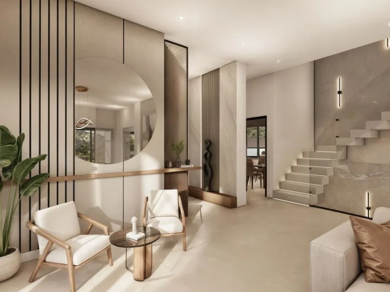 For sale: Plot with approved project and license in the prestigious urbanization of Lagarejo, a privileged enclave known for its tranquility and natural beauty.