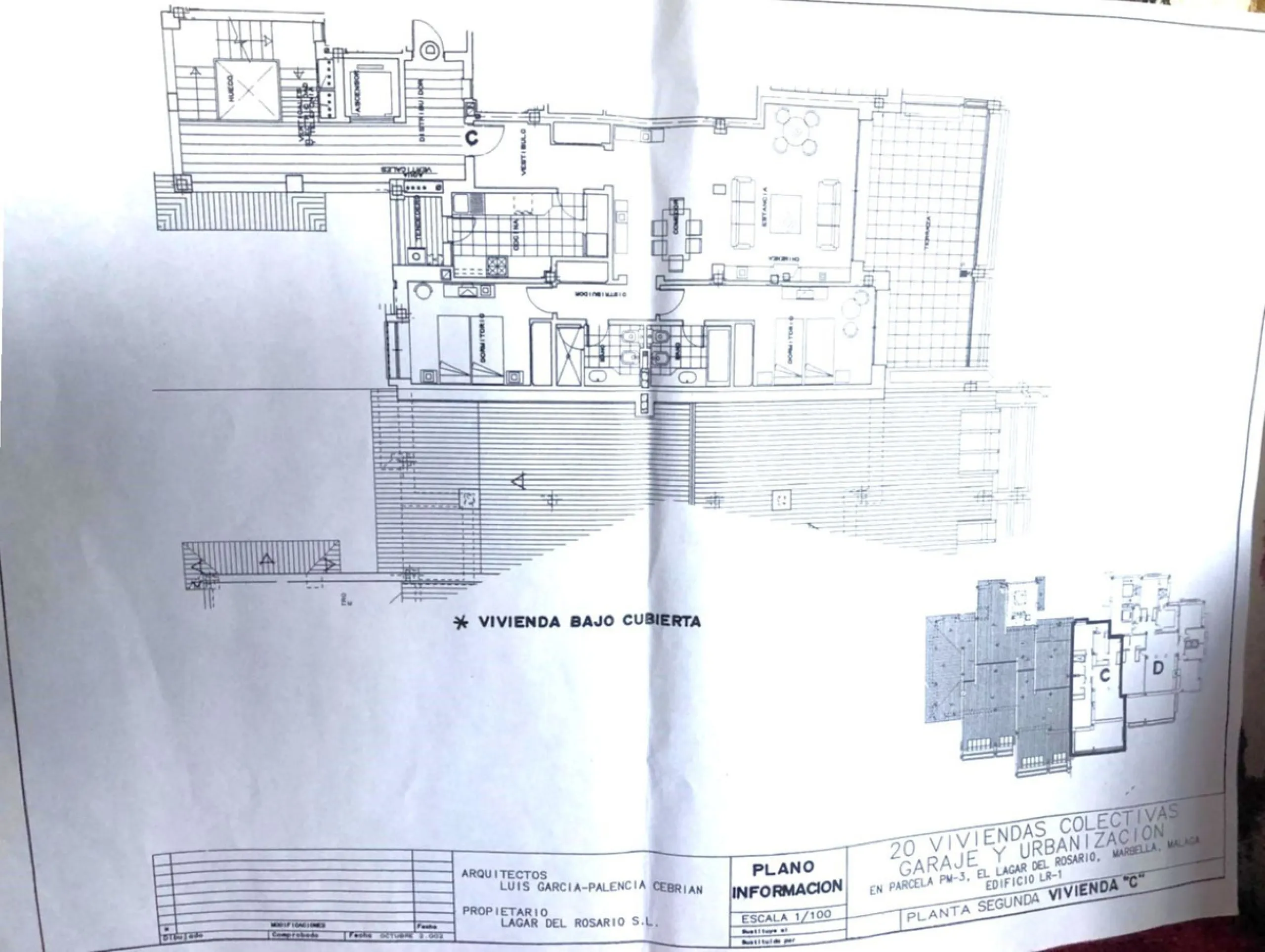 Exclusive 2 bedroom/2 bathroom penthouse in a luxurious complex.