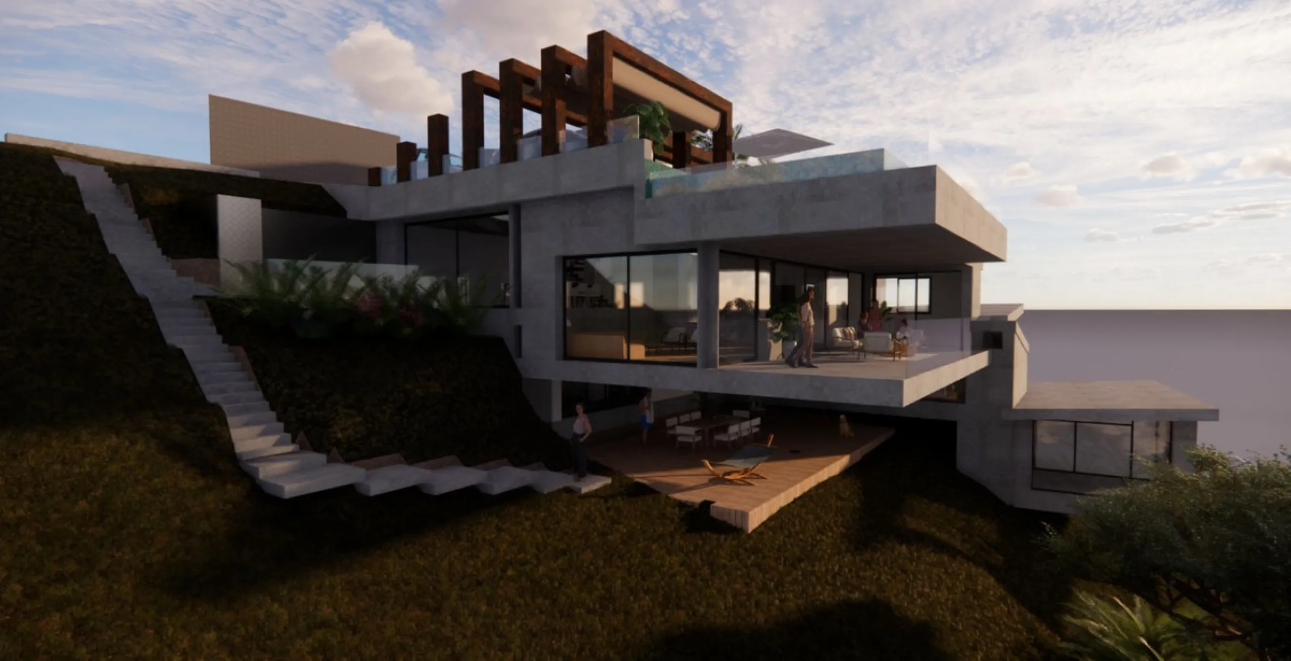 Seize this exceptional opportunity to create your dream home in the prestigious neighborhood of El Rosario, Marbella. This 1,574 m² plot comes with approved planning permission for a luxurious 473 m² villa, making it an ideal investment for those looking 