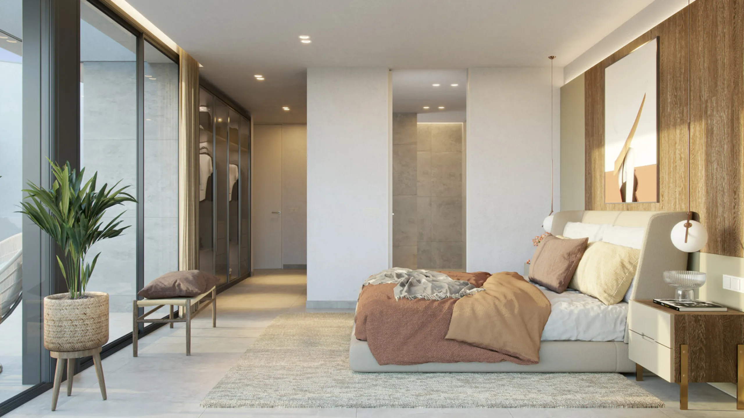 Villa Olivo is the first of its kind in the exclusive gated enclave of Pinares Hills, located within the sought-after neighbourhood of Pinares de San Antón, just north of Málaga City Centre. This striking contemporary villa boasts 616 m² of total built sp