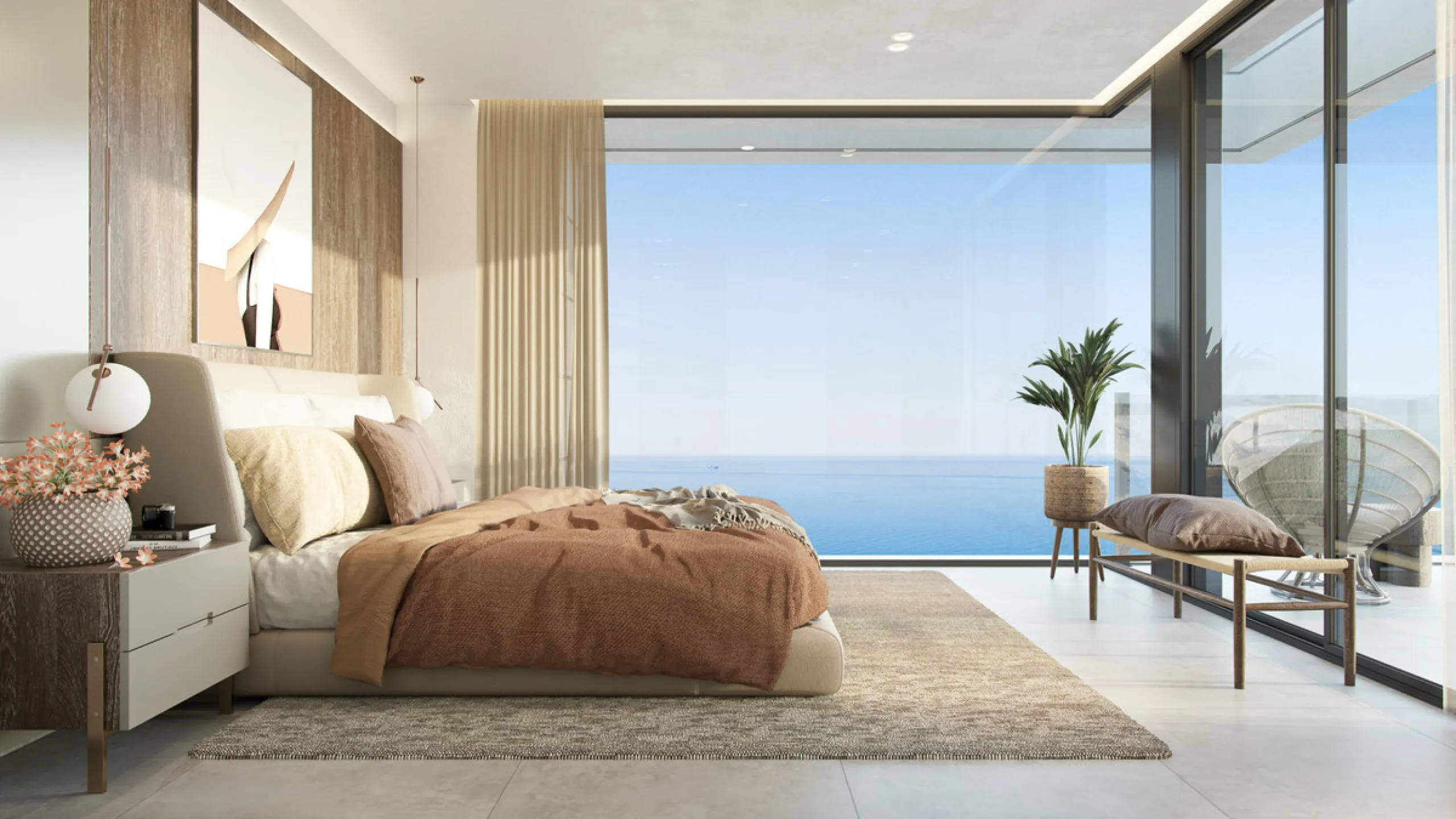 Villa Olivo is the first of its kind in the exclusive gated enclave of Pinares Hills, located within the sought-after neighbourhood of Pinares de San Antón, just north of Málaga City Centre. This striking contemporary villa boasts 616 m² of total built sp