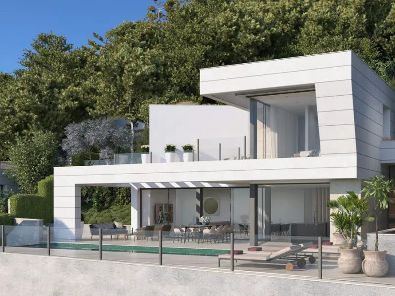 House - Detached Villa в продаже в Málaga, Málaga. В доме 4 спален и 4 ванных комнат. Площадь дома 348 м². Площадь участка 920 м²