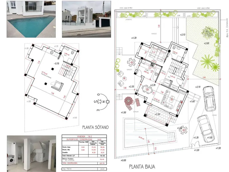 House - Detached Villa в продаже в Nerja, Málaga. В доме 4 спален и 4 ванных комнат. Площадь дома 237 м². Площадь участка 356 м²