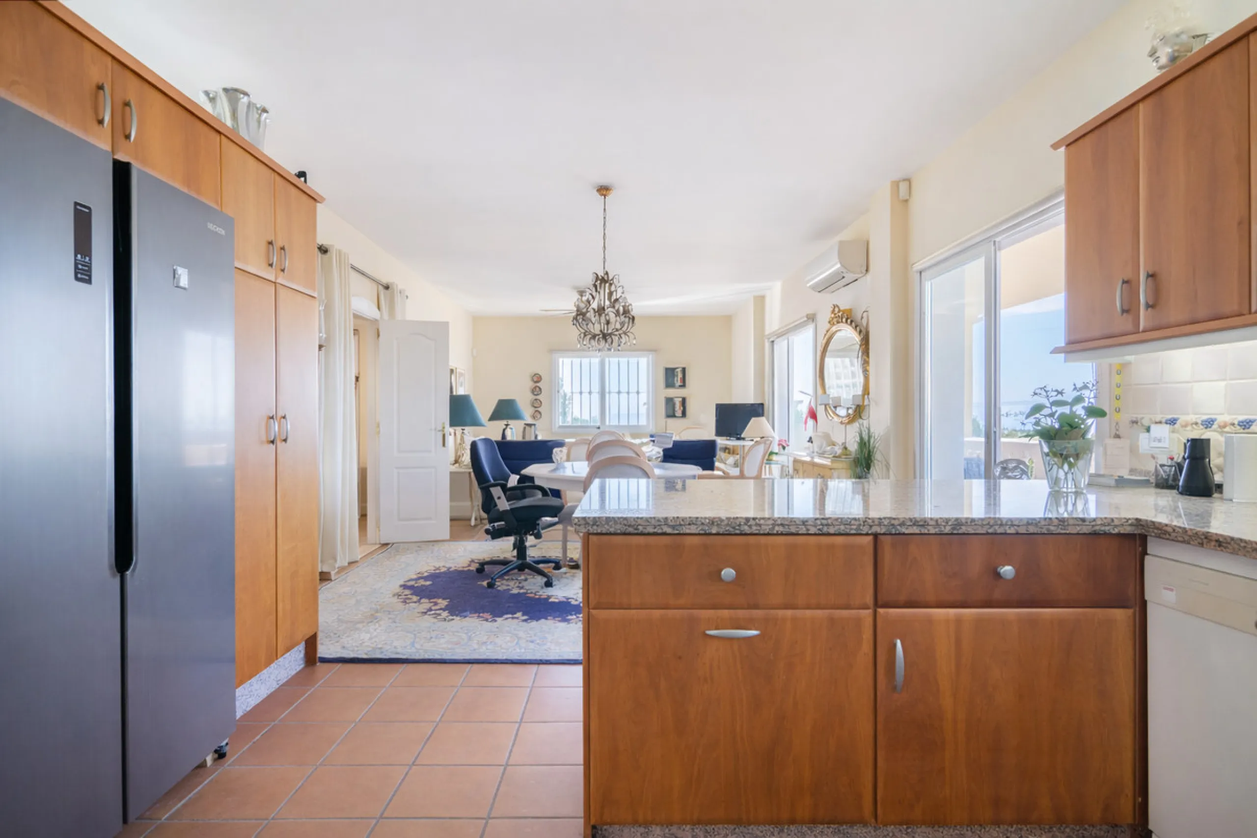 This unique property offers a rare combination of privacy, scale and income potential, set within a natural hillside environment above Estepona. Surrounded by countryside and open views, the estate enjoys far-reaching panoramas across the town, marina, Me