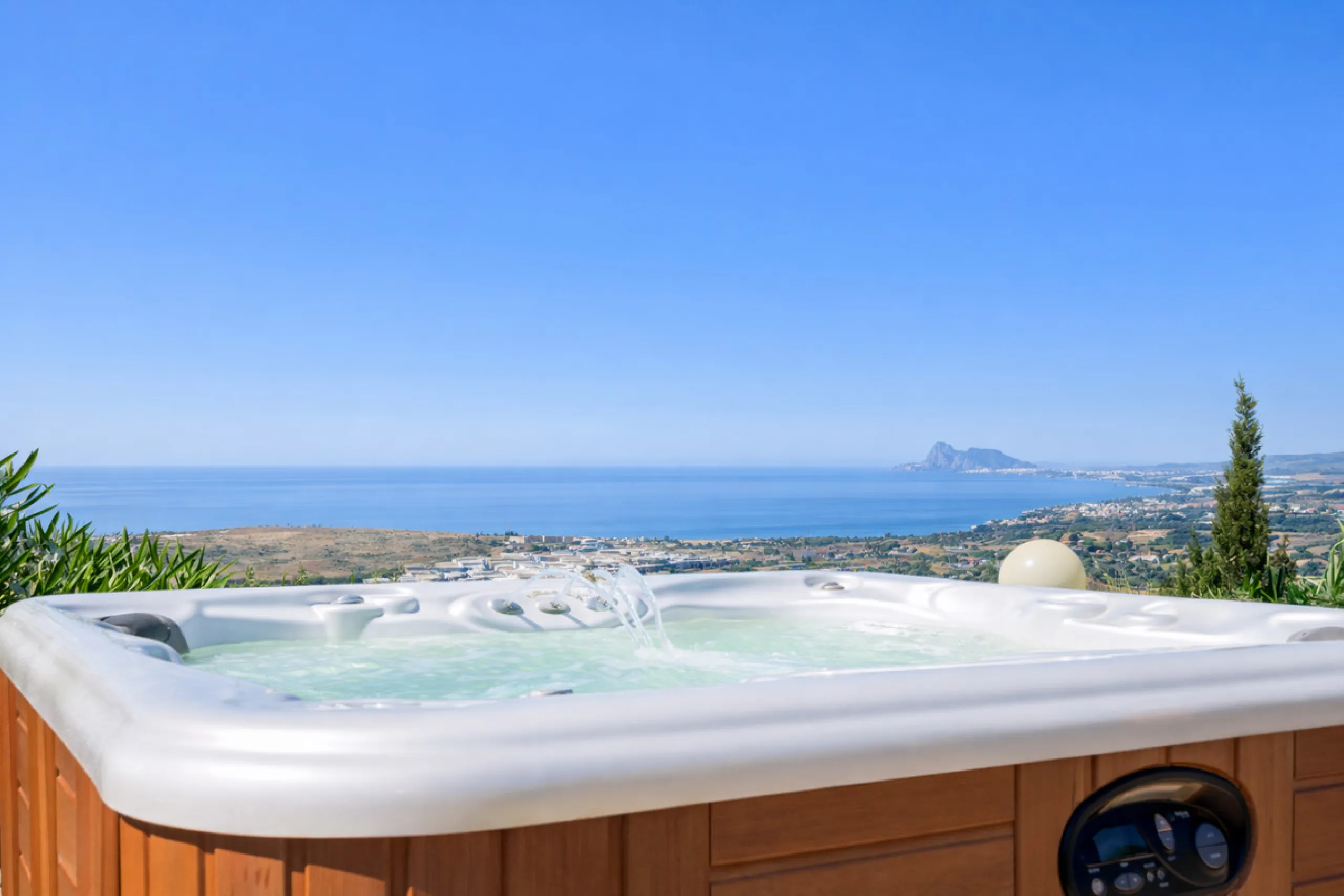 This unique property offers a rare combination of privacy, scale and income potential, set within a natural hillside environment above Estepona. Surrounded by countryside and open views, the estate enjoys far-reaching panoramas across the town, marina, Me