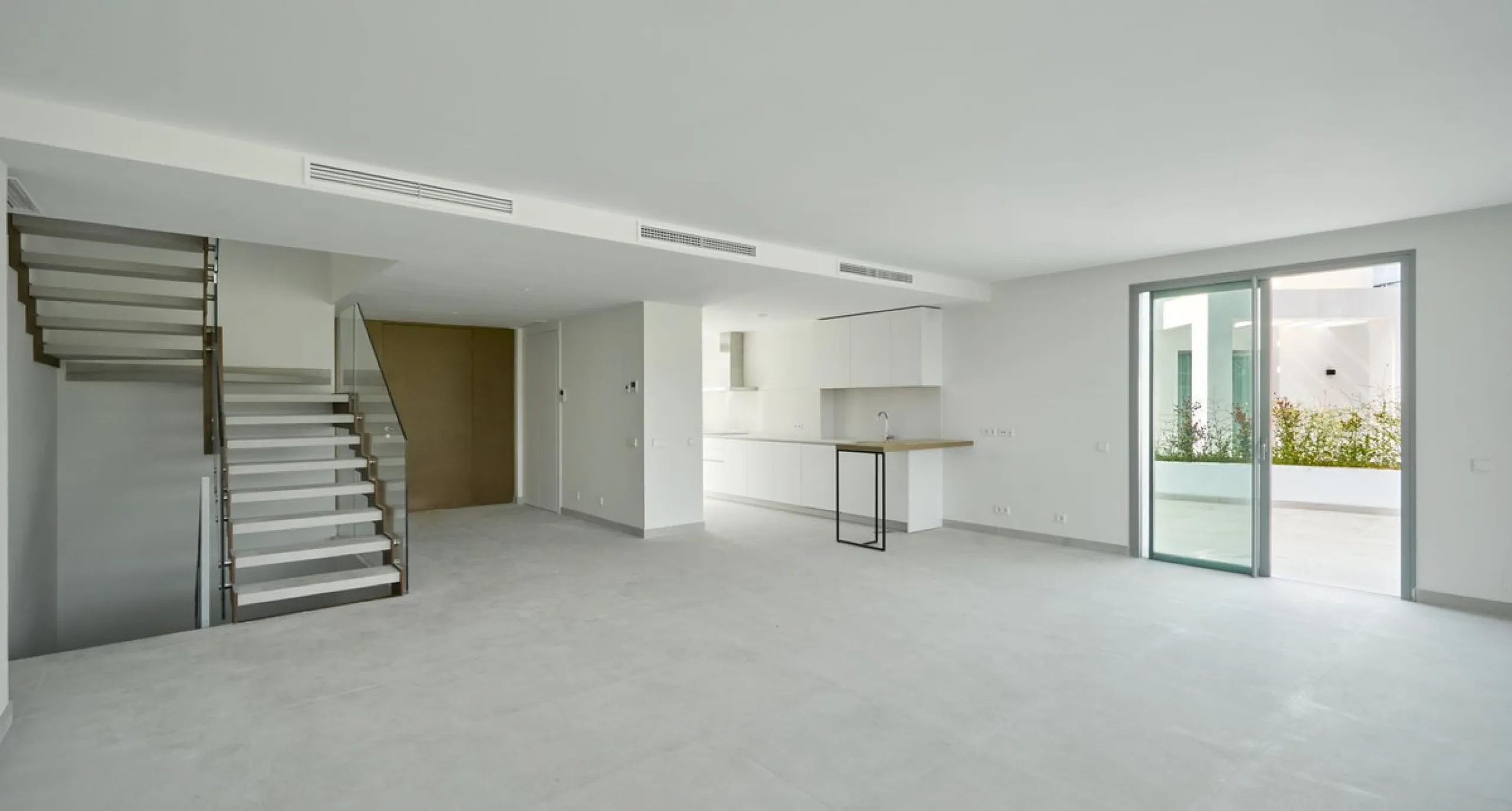 3 Bedroom semi detached villa with possibility to add the 4th bedroom in the basement has 3 levels plus the roof top terrace.