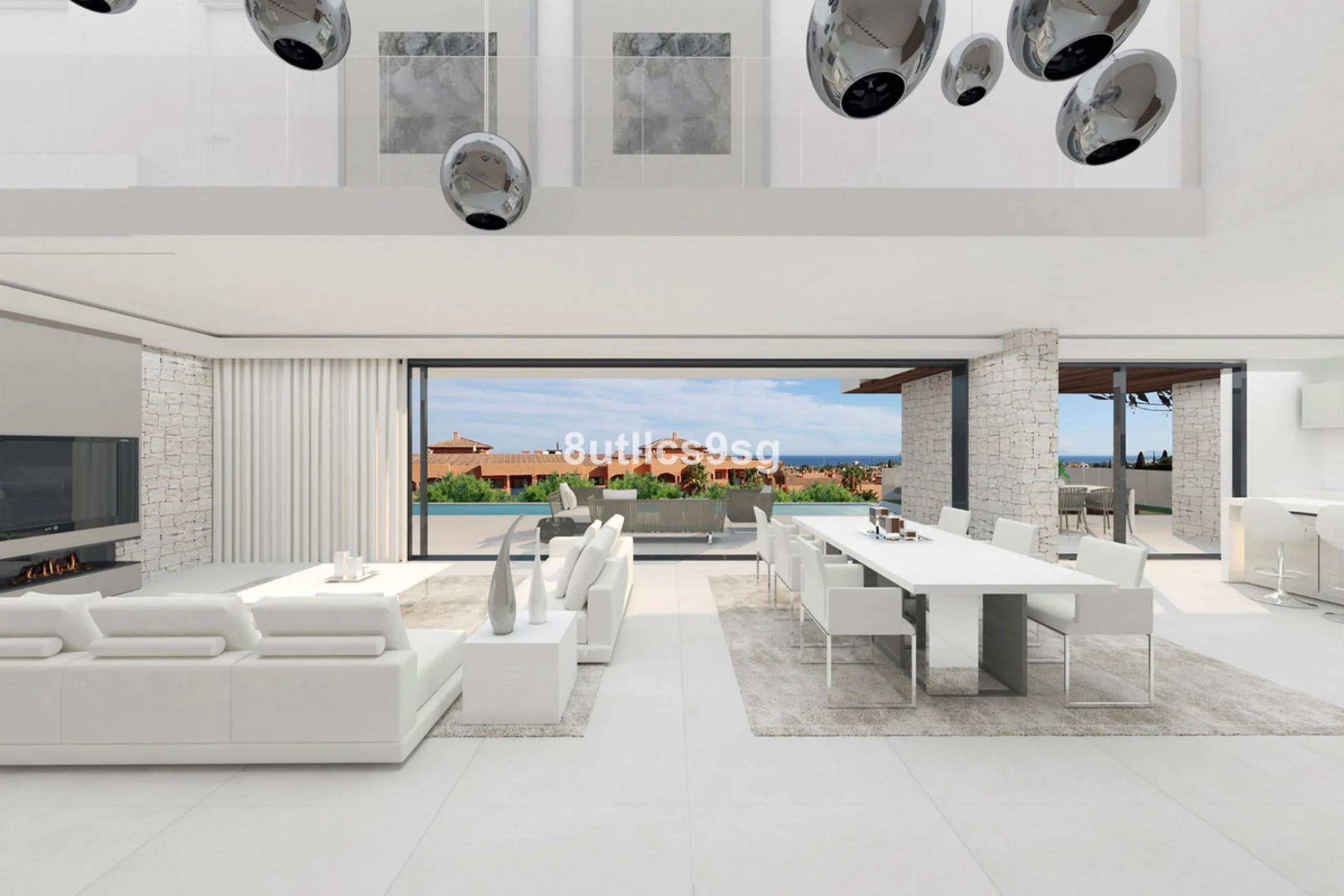Located in the prestigious area of Los Flamingos, Benahavis, this luxury villa offers an unrivalled living experience on the Costa del Sol. Spanning 1,769m² of plot, the property stands out for its modern design and stunning sea views. The 360m² villa has