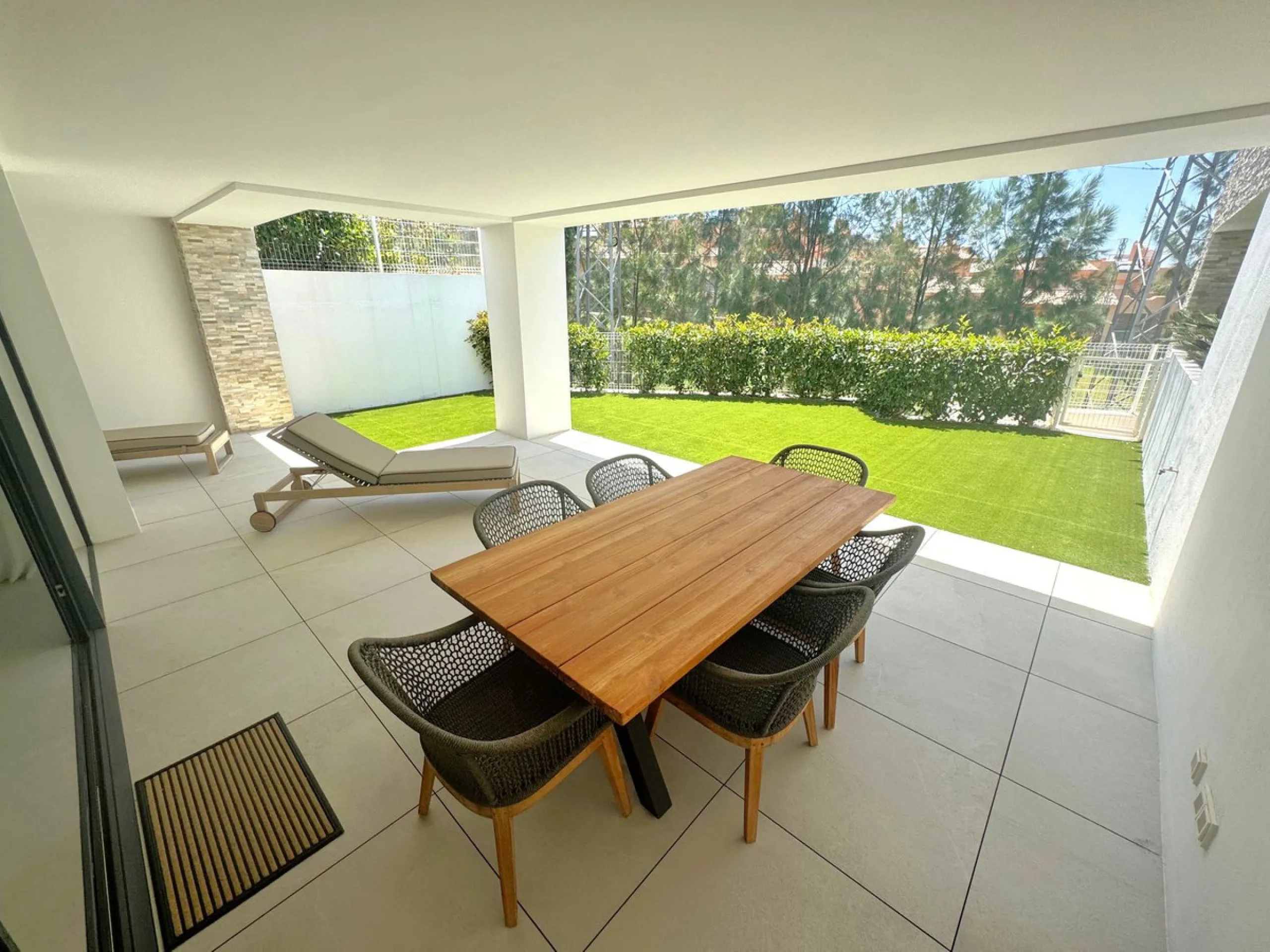 Elevated ground floor apartment in modern Urbanisation Artola Homes.