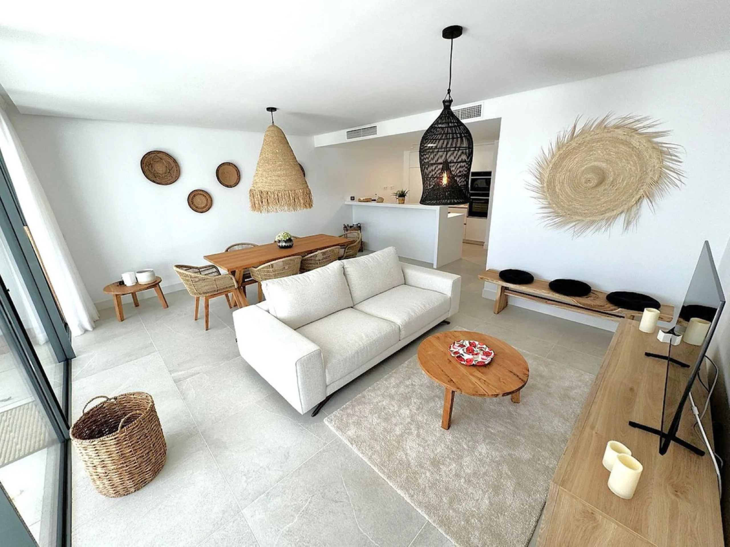 Elevated ground floor apartment in modern Urbanisation Artola Homes.