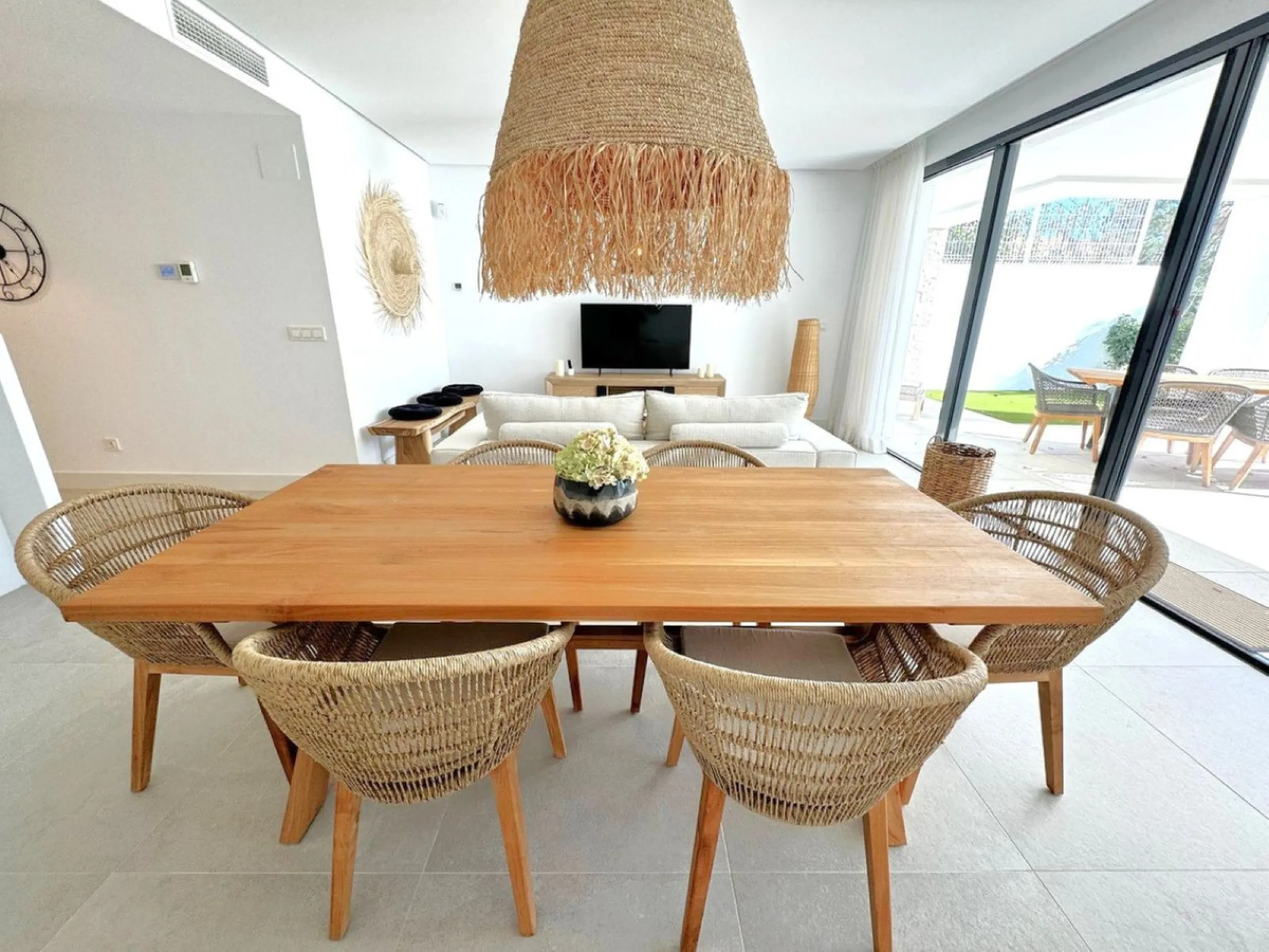 Elevated ground floor apartment in modern Urbanisation Artola Homes.