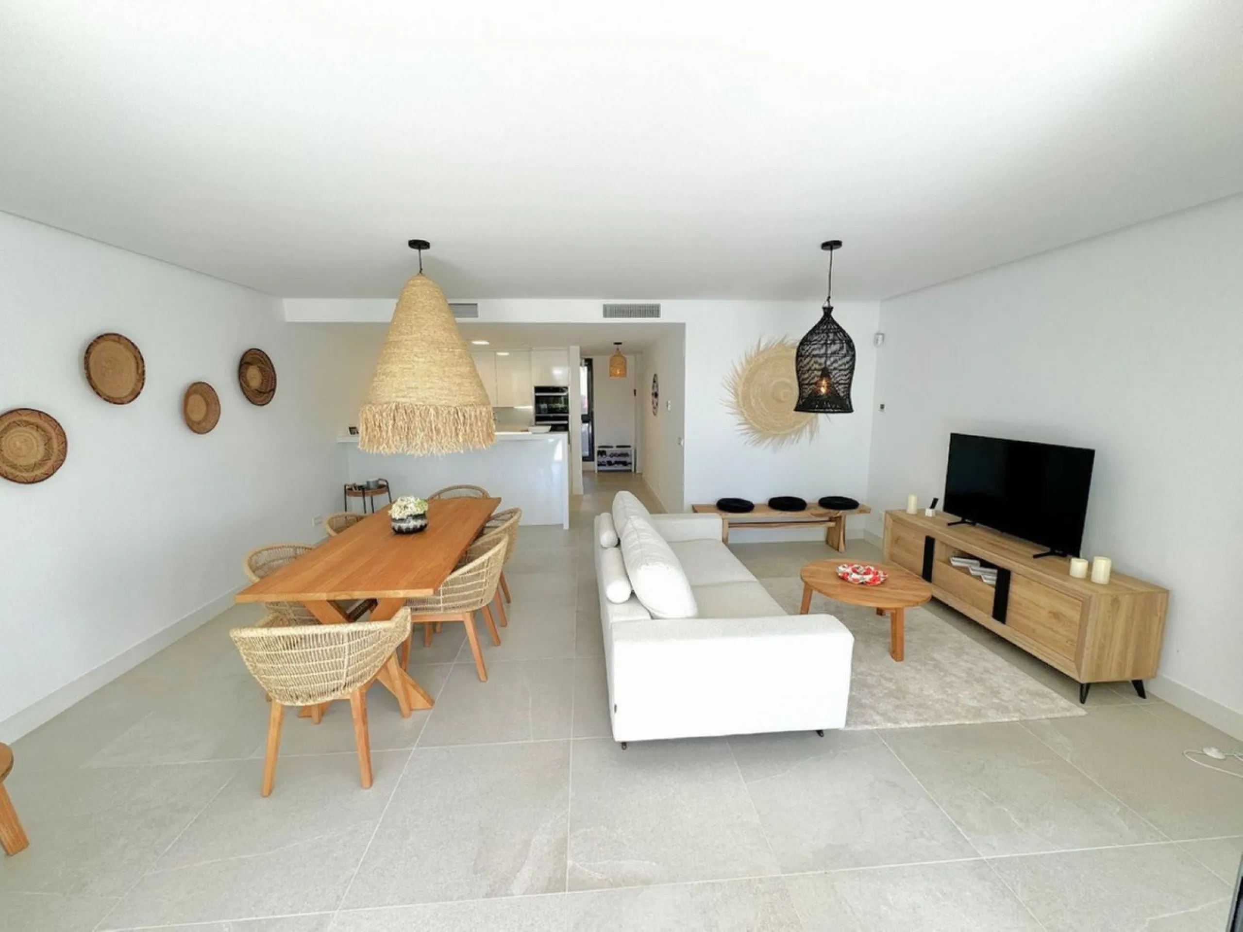 Elevated ground floor apartment in modern Urbanisation Artola Homes.