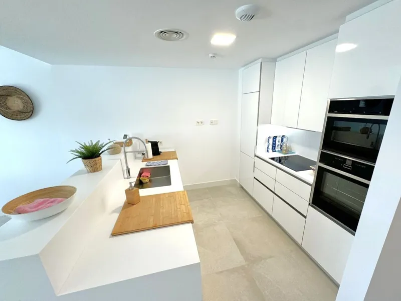 Elevated ground floor apartment in modern Urbanisation Artola Homes.