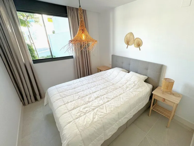 Elevated ground floor apartment in modern Urbanisation Artola Homes.