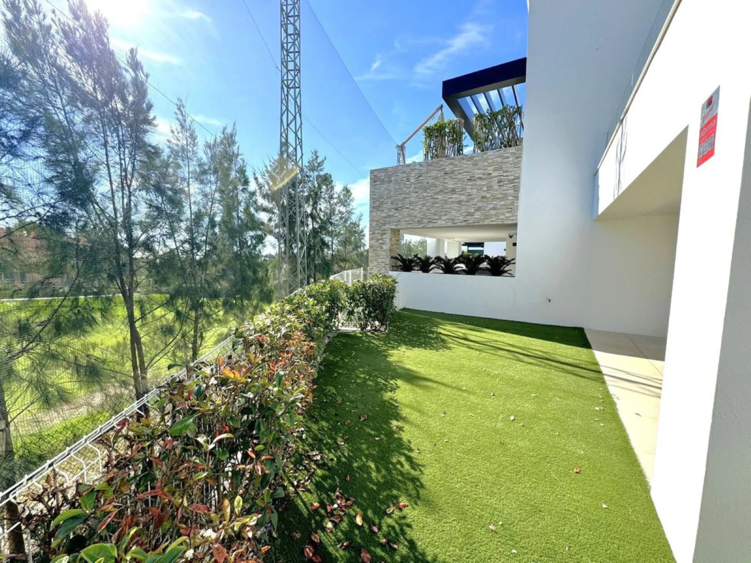 Elevated ground floor apartment in modern Urbanisation Artola Homes.