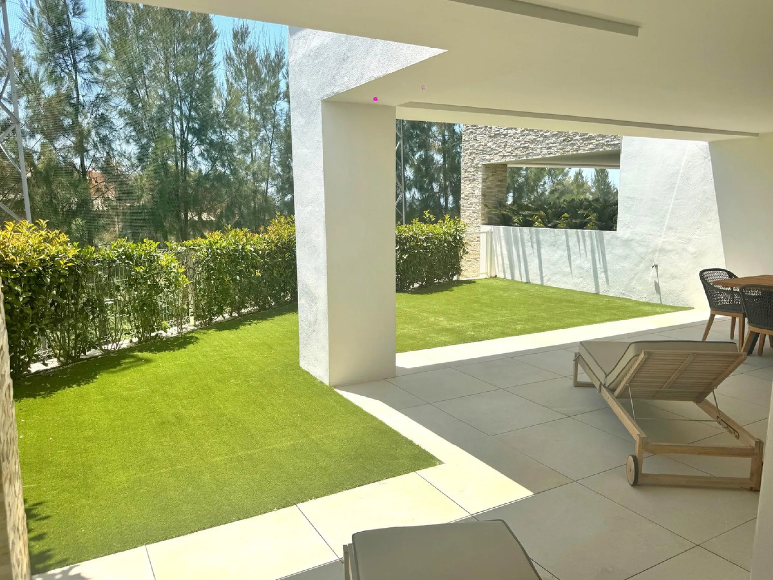 Elevated ground floor apartment in modern Urbanisation Artola Homes.