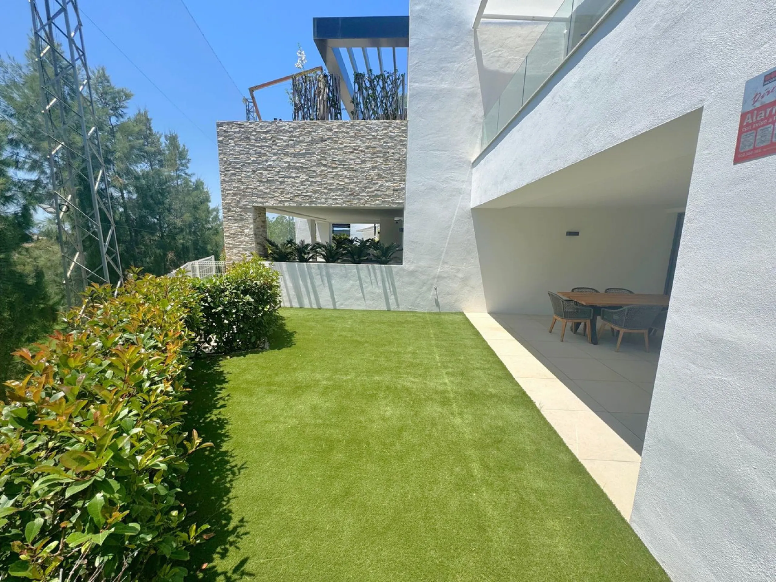 Elevated ground floor apartment in modern Urbanisation Artola Homes.