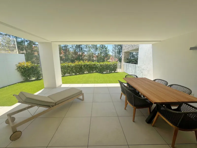 Elevated ground floor apartment in modern Urbanisation Artola Homes.