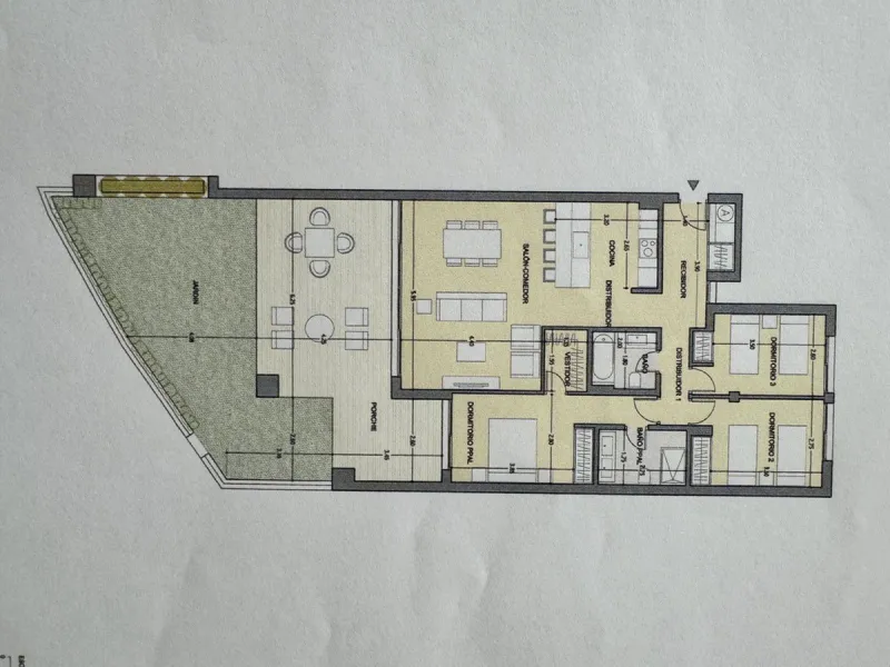 Elevated ground floor apartment in modern Urbanisation Artola Homes.