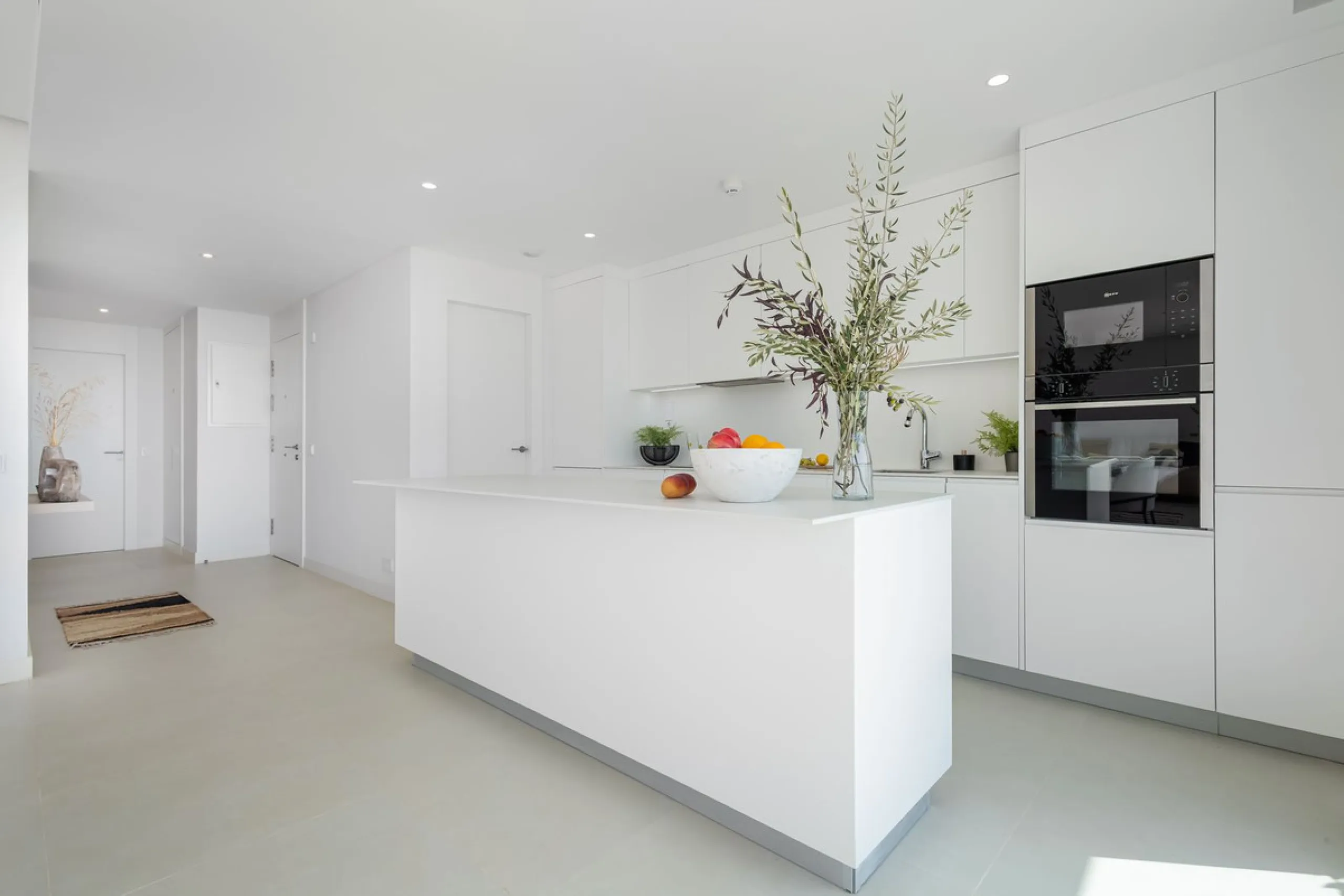Indoor-outdoor living at its best with some of the most impressive sea views in the complex.