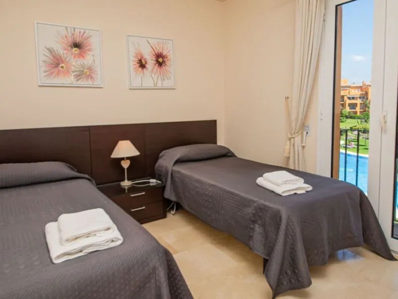 Urb. Los Granados - Sought after front line Beach development. A well presented modernised (new top of the range kitchen) front line beach 2 bedroom corner apartment with uninterrupted beach and sea views from the terrace. The complex is located on the be