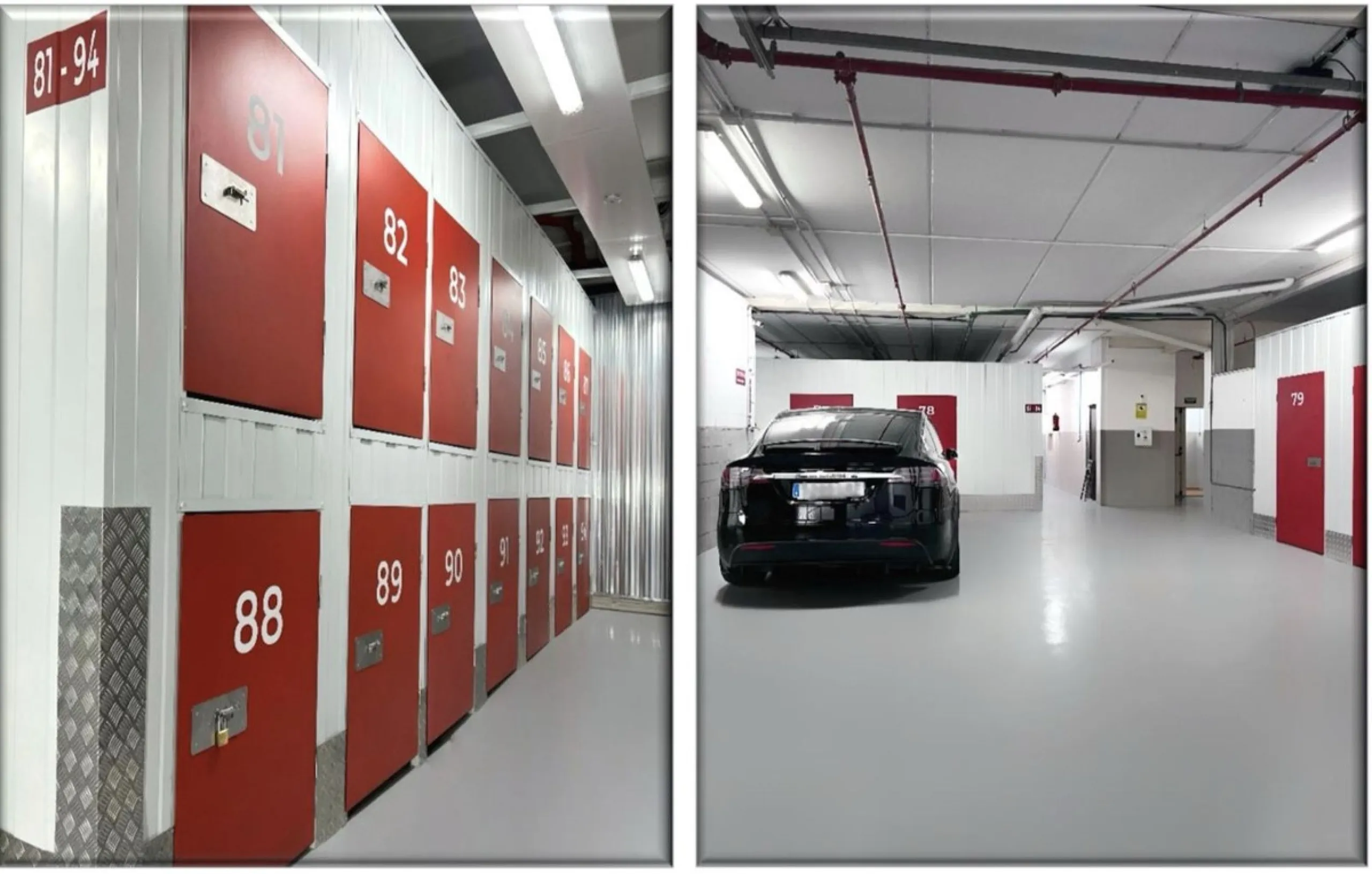 Commercial premises with a working business - storage room rental.