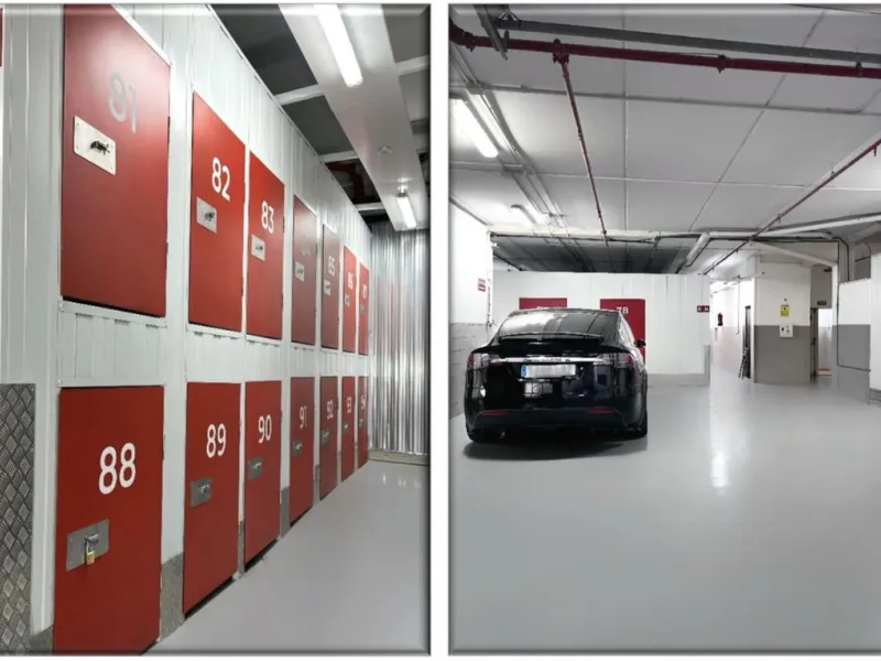 Commercial premises with a working business - storage room rental.